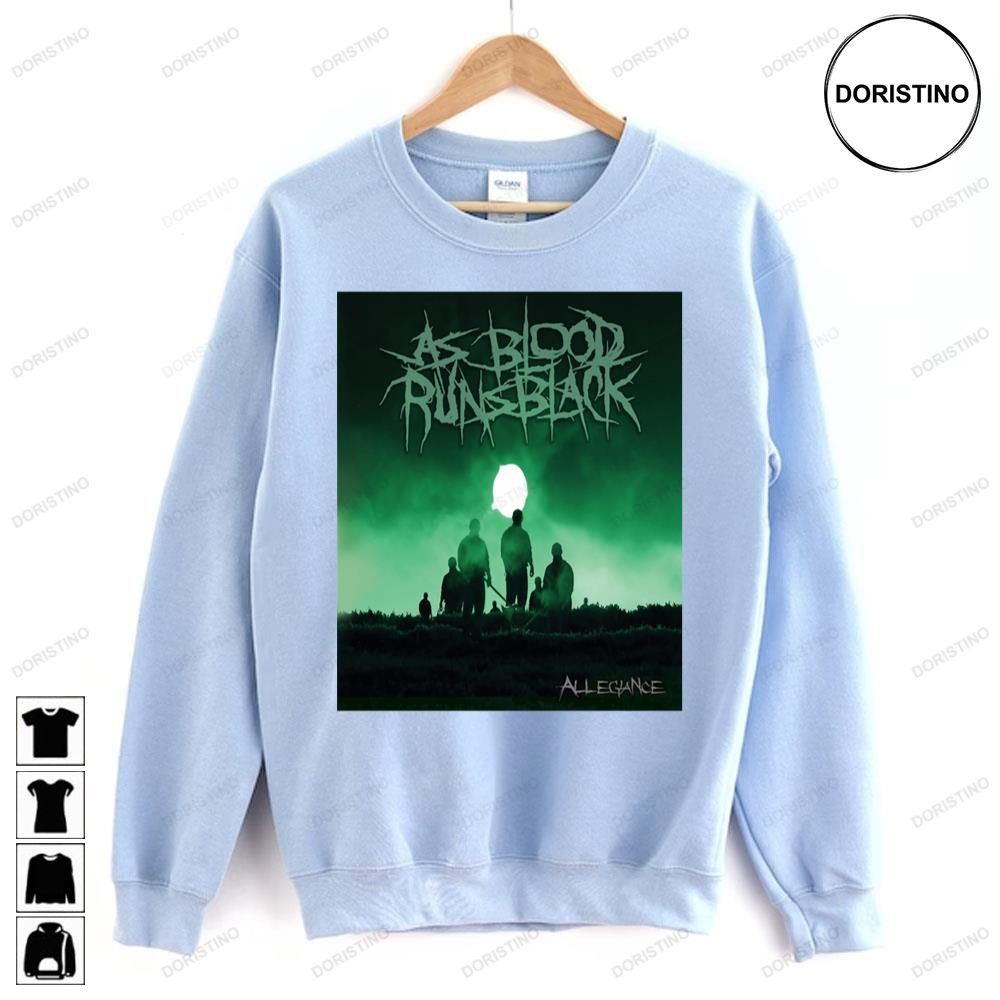 Allegiance As Blood Runs Black Limited Edition T-shirts